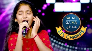 Sa Re Ga Ma Pa Lil Champs  Sugandha Has Great Control Over Her Voice When Singing Dhadak  Zee Tv [upl. by Einner]