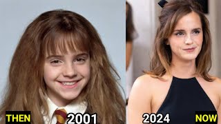 Harry Potter Cast Then and Now 2001 vs 2024 [upl. by Daryl]