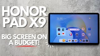 HONOR Pad X9 Unboxing amp Review  A LOT Of Tablet For LITTLE Money [upl. by Eniledam520]