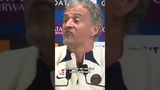 La folle réponse de Luis Enrique à une question sur Mbappé  😂 [upl. by Idnahs652]