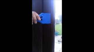 Window Beading removal from upvc double glazed unit [upl. by Ortensia651]