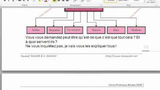 Insérer un fichier dans un autre sous word 2010 [upl. by Geaghan]