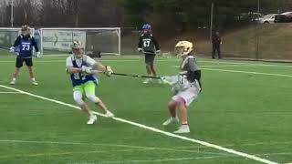 Alex Polisito  Sweetlax Upstate 2022  Defense  SJCI [upl. by Twum]