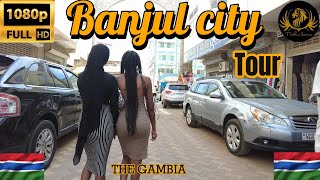 FHD 🇬🇲 Virtual Walk Tour In BANJUL The Capital City Of THE GAMBIA In West Africa [upl. by Neirod]