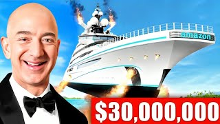 Stupidly Expensive Things Jeff Bezos Owns [upl. by Verada745]