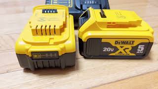 DEWALT 20V MAX Battery Starter Kit with 2 5Ah DCB205 2CK REVIEW [upl. by Kirven]