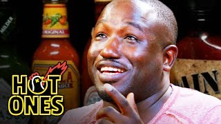 Hannibal Buress Freestyles While Eating Spicy Wings  Hot Ones [upl. by Anatlus]