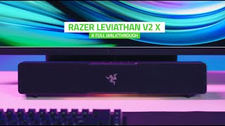 Razer Leviathan V2 X  Compact PC Gaming Soundbar [upl. by Ysus]