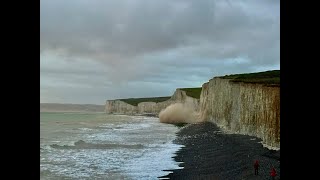 Watch This Shocking Moment of Cliff Fall at Birling Gap [upl. by Zonda728]