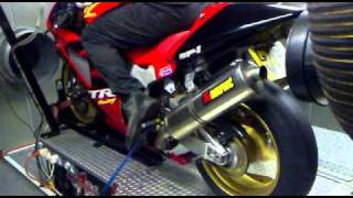 honda sp1 dyno run 130bhp [upl. by Azalea285]