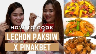 HOW TO COOK LECHON PAKSIW amp PINAKBET [upl. by Krissie726]