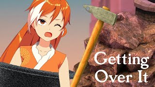 【Getting Over It】The Calmest Getting Over It Stream Ever  CrunchyrollHime [upl. by Zetana]