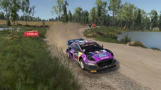 WRC Generations  Rally Estonia  first test with the Ford Puma [upl. by Urata]