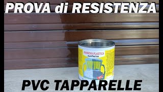 RS PROVA di RESISTENZA su PVC TAPPARELLE [upl. by Medea]