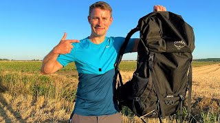 Osprey Rook 65 Backpack Review  Osprey’s Budget Backpack [upl. by Nollaf]