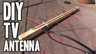 DIY TV antenna NEW LOG PERIODIC DESIGN [upl. by Alletsyrc763]