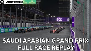 Saudi Arabian GP Full Race Replay [upl. by Hubsher]