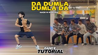 Da Dumla Dumla Da Dance Tutorial  MAde in Romania  Instagram Trend  Ajay Poptron Tutorial [upl. by Arta]