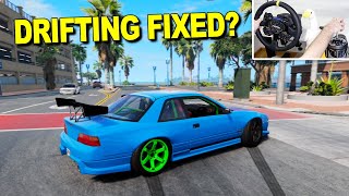 BeamNG has Finally Fixed DRIFTING [upl. by Anelac]