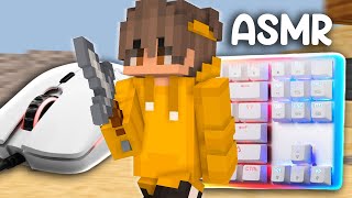 Keyboard amp Mouse ASMR Sounds  Pika Network Bedwars [upl. by Marjana]