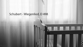 Schubert  Wiegenlied D498 piano solo [upl. by Assilam992]