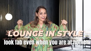 HOW TO LOUNGE AT HOME IN STYLE  LOUNGEWEAR HAUL [upl. by Nolyat]