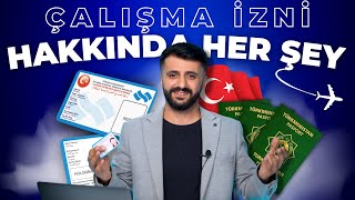 Türkiyede Yaşayan Yabancılara Çalışma İzni Çalışma İzni 2023 [upl. by Ecilayram265]