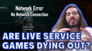 Are Live Service Games Dying  MoistCr1tikal [upl. by Eednar]