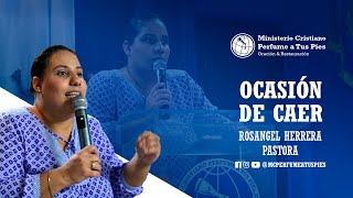 OCASIÓN DE CAER PASTORA ROSANGEL HERRERA [upl. by Mannos]