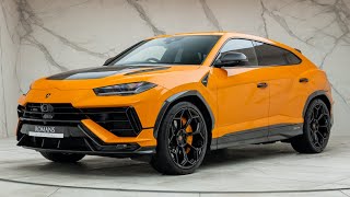 2023 Lamborghini Urus Performante  Arancio Borealis  Walkaround  Engine amp Exhaust Sound [upl. by Sorilda]