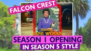 FALCON CREST Season 1 in Season 5 style [upl. by Amie]