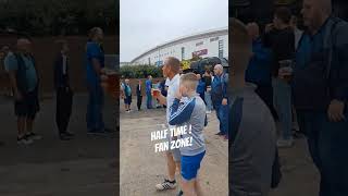 Birmingham City fan zone St Andrews Knighthead Park v Wigan Athletic [upl. by Nek994]