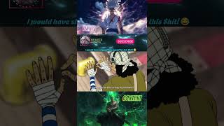 One Piece Funniest Moments pt23  Usopp Spell  Pink Panther Theme anime funny shorts [upl. by Auginahs]