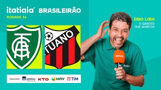 AMÉRICA X ITUANO AO VIVO NA ITATIAIA  REACT DA SÉRIE B DO BRASILEIRO [upl. by Garihc]