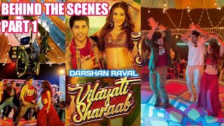 Vilayati Sharaab Behind The Scenes Part 1 Allu Sirish Heli Daruwala Darshan raval Indie music label [upl. by Docila809]