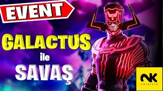 FORTNITE GALACTUS EVENT Full  Galactus Dünyaları Tüketen Türkçe Event [upl. by Yessac]