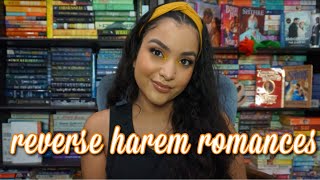 Reverse Harem Romance Recommendations  Trope Week [upl. by Monafo]