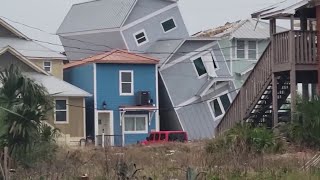 Tornadoes destroy homes in Florida [upl. by Ahcire]