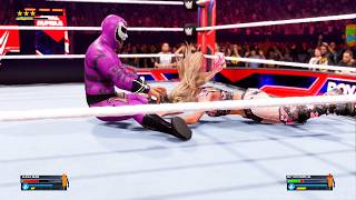 Alexa Bliss vs Rey Mysterio JR WWE full Match [upl. by Yearwood]