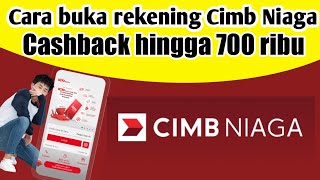 Promo buka rekening octosaver Cimb Niagacashback 700ribu [upl. by Hartwell340]