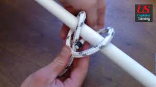 Four Knots  AB Marlinespike Seamanship Practical Demonstration [upl. by Byrann]