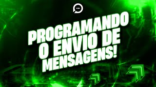 Programar o envio de mensagens automáticas  WhatsLike [upl. by Katine]