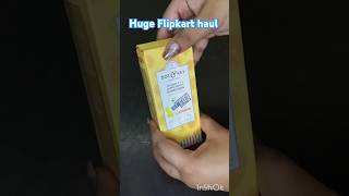 Huge Flipkart haul flipkart flipkarthaul haul skincare unboxing trending shorts [upl. by Nomor]