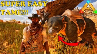 SUPER Easy Thylacoleo Taming Trap Ark Survival Ascended [upl. by Notfol927]