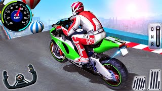 Mega Ramp GT Bike Stunt Racing Simulator 3D  Extreme Motocross Dirt Bike Racer  Android GamePlay [upl. by Womack885]