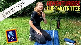 Adventuridge Luftzellenmatte v ALDI Süd  echte Alternative zu ThermARest Exped Sea to Summit [upl. by Eycats]