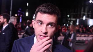 Jonathan Bailey Interview at Testament of Youth premiere [upl. by Resay]