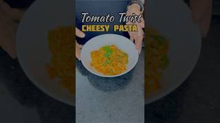 Tomato Twist Cheesy Pasta  Indian Twist ASMR  shortsfeed shorts food bayashi reels asmr [upl. by Yentyrb]