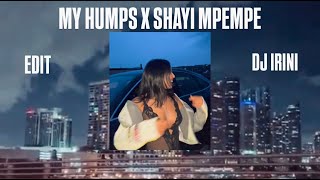 MY HUMPS X SHAYI MPEMPE  Edit By DJ IRINI  Visualizer  Amapiano Remix [upl. by Woll]