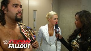 Lana Sees Red  Raw Fallout  November 24 2014 [upl. by Smoht]